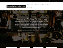 Tablet Screenshot of bar-and-cellar-solutions.co.uk